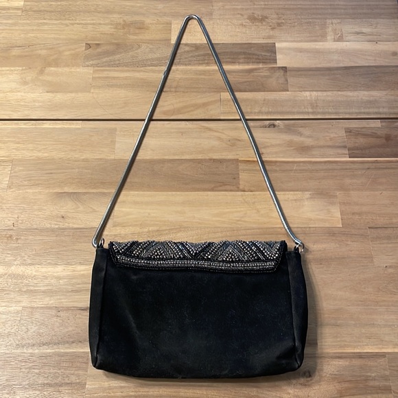 Black & sequin H&M purse with chain strap - Picture 4 of 4